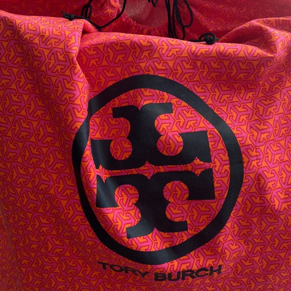 NWT Authentic Tory Burch bag  leather magenta color - Picture 6 of 6